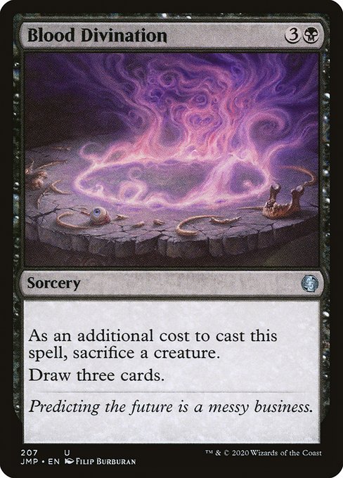 JMP: Blood Divination