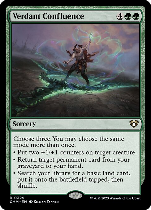 CMM: Verdant Confluence (Foil)