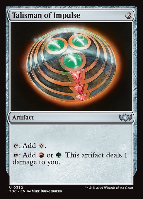 TDC: Talisman of Impulse