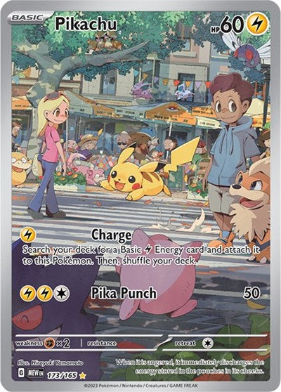 MEW: Pikachu - 173/165 (Holofoil)