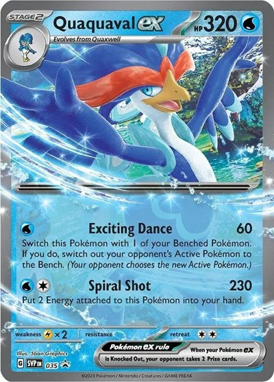 SVP: Quaquaval ex - 035 (Holofoil)