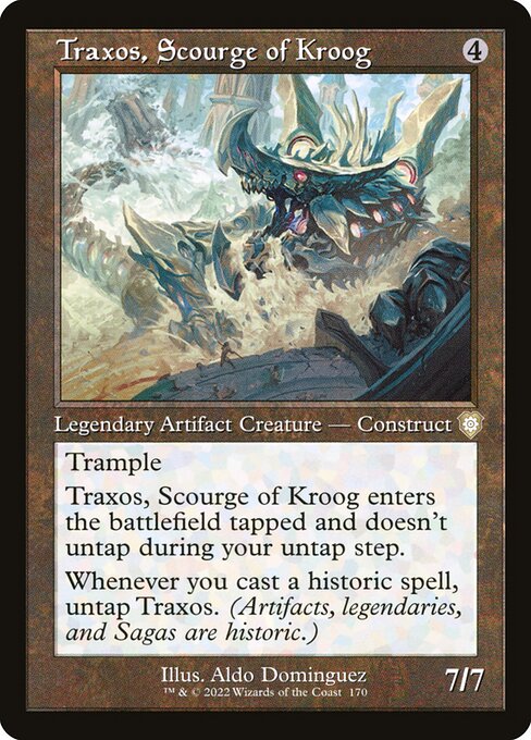 BRC: Traxos, Scourge of Kroog (Retro Frame)