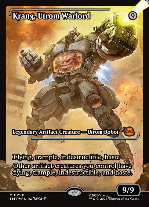 TMT: Krang, Utrom Warlord (Showcase) (Foil)