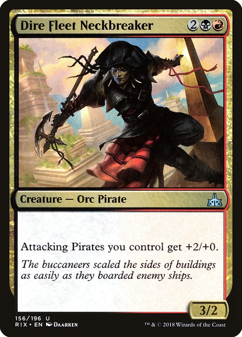 RIX: Dire Fleet Neckbreaker (Foil)