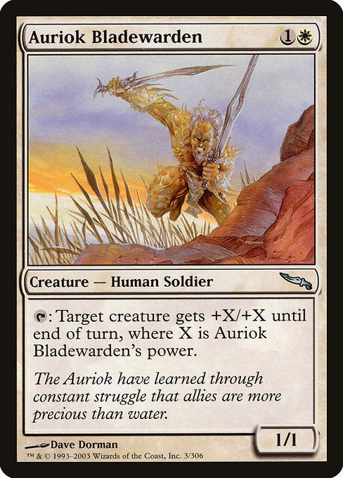 MRD: Auriok Bladewarden (Foil)
