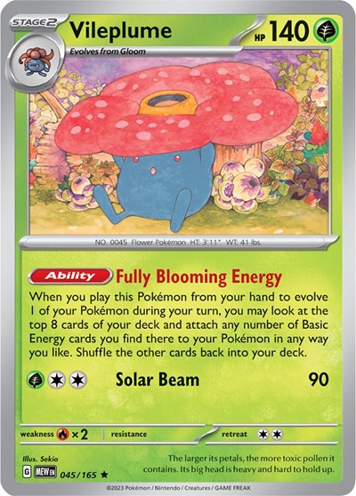 MEW: Vileplume (Holofoil)