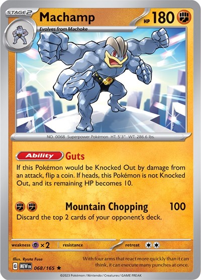 MEW: Machamp (Holofoil)