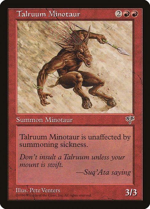 MIR: Talruum Minotaur