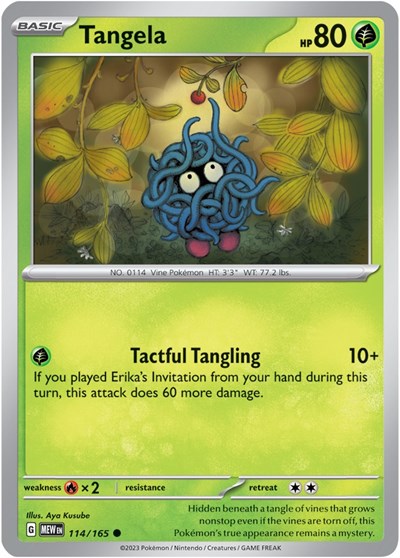 MEW: Tangela - 114/165