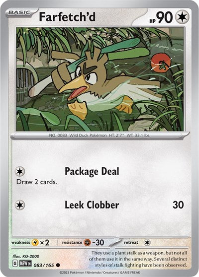 MEW: Farfetch'd (Reverse Holofoil)