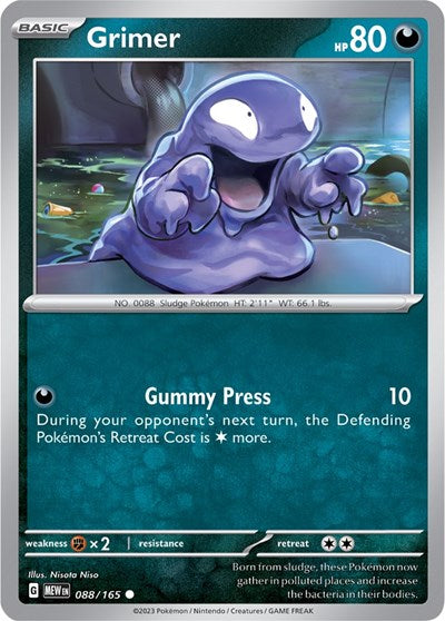 MEW: Grimer (Reverse Holofoil)