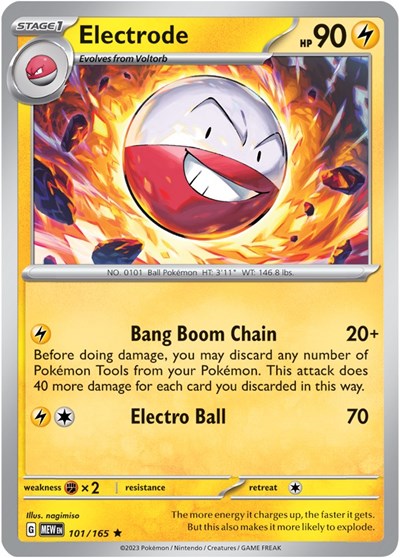 MEW: Electrode (Reverse Holofoil)