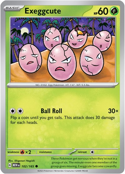 MEW: Exeggcute