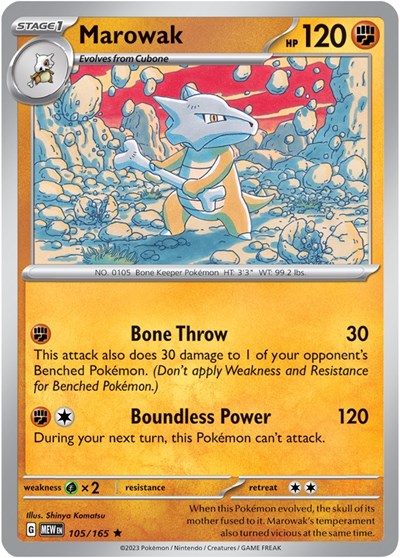MEW: Marowak (Holofoil)