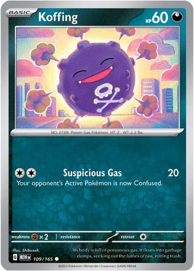 MEW: Koffing (Reverse Holofoil)