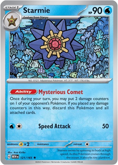 MEW: Starmie (Reverse Holofoil)