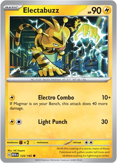 MEW: Electabuzz (Reverse Holofoil)