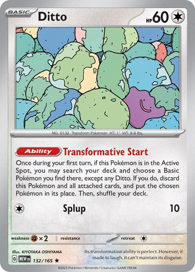 MEW: Ditto (Holofoil)