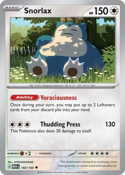 MEW: Snorlax