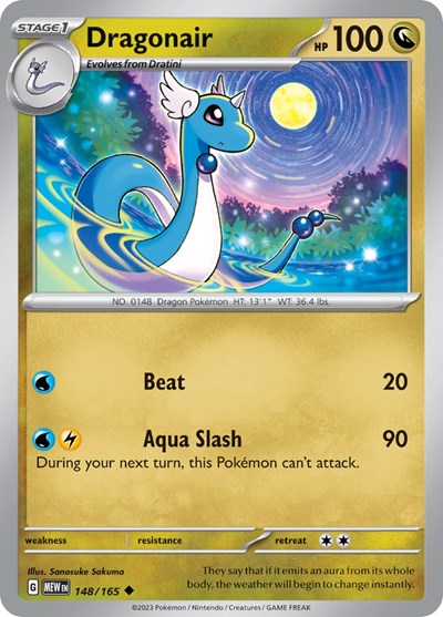 MEW: Dragonair - 148/165