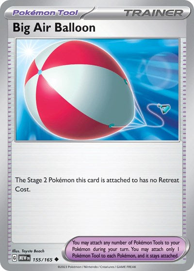 MEW: Big Air Balloon (Reverse Holofoil)