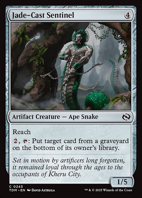 TDM: Jade-Cast Sentinel (Foil)