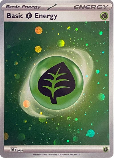 SVE: Basic Grass Energy (Cosmos Holo) (Holofoil)