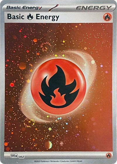 SVE: Basic Fire Energy (Cosmos Holo) (Holofoil)