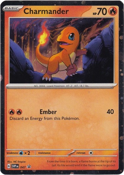 SVP: Charmander - 047 (Cosmos Holo) (Holofoil)