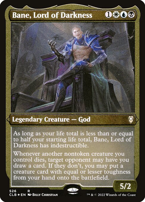 CLB: Bane, Lord of Darkness (Foil Etched)