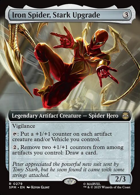 SPM: Iron Spider, Stark Upgrade (Extended Art)