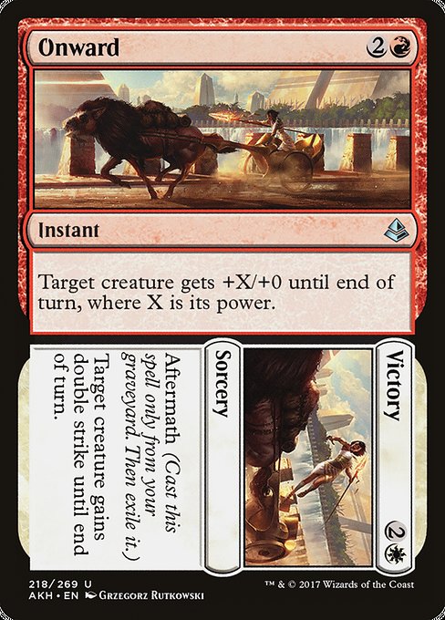 AKH: Onward // Victory (Foil)