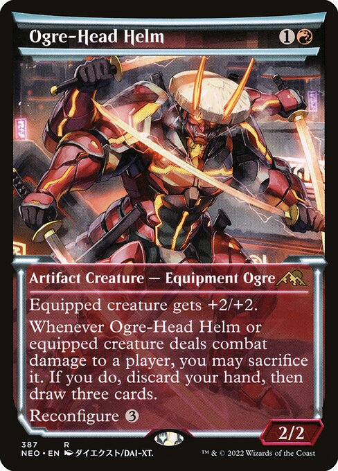 NEO: Ogre-Head Helm (Showcase) (Foil)