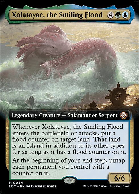 LCC: Xolatoyac, the Smiling Flood (Extended Art) (Foil)