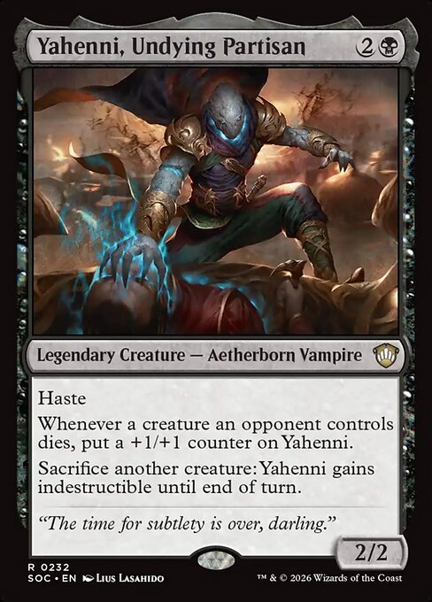 SOC: Yahenni, Undying Partisan