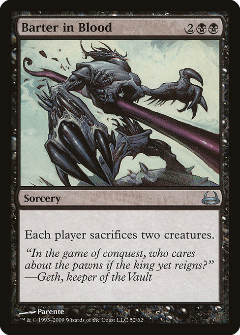 DDC: Barter in Blood