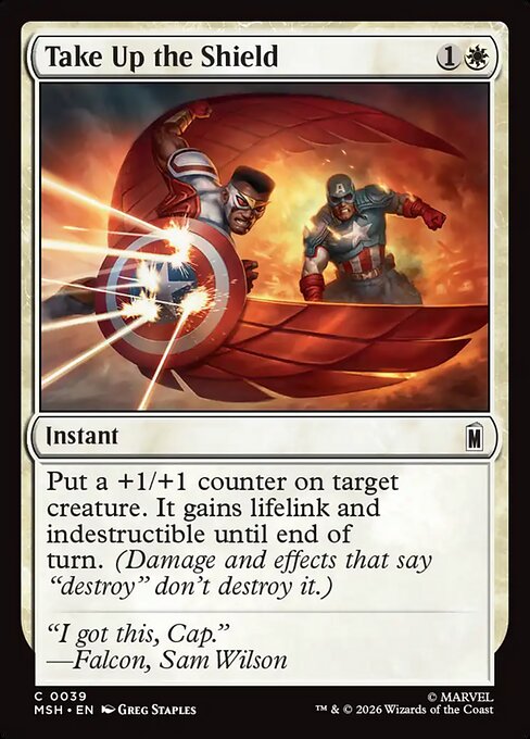MSH: Take Up the Shield (Foil)