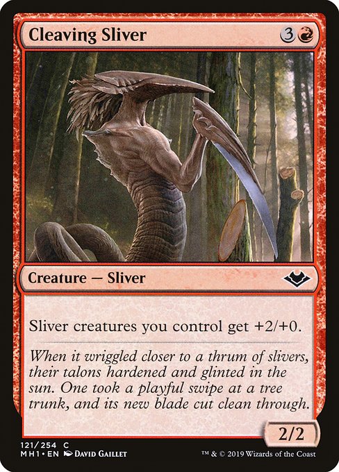 MH1: Cleaving Sliver (Foil)