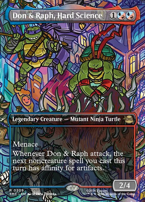 TMT: Don & Raph, Hard Science (Borderless)