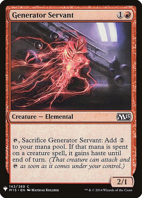 PLST: Generator Servant