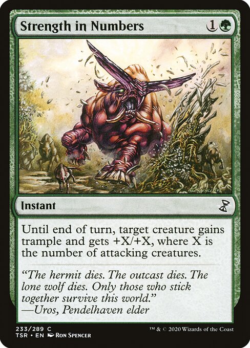 TSR: Strength in Numbers (Foil)