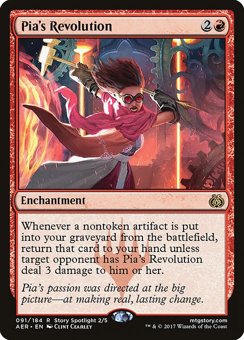 AER: Pia's Revolution (Foil)