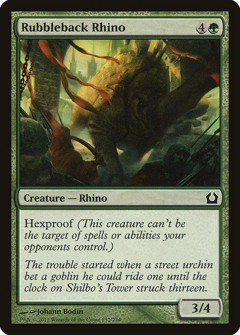 RTR: Rubbleback Rhino (Foil)