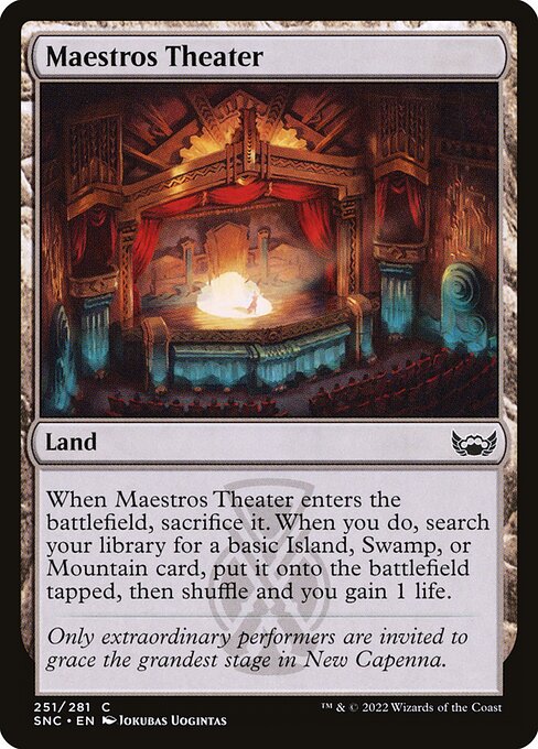 SNC: Maestros Theater