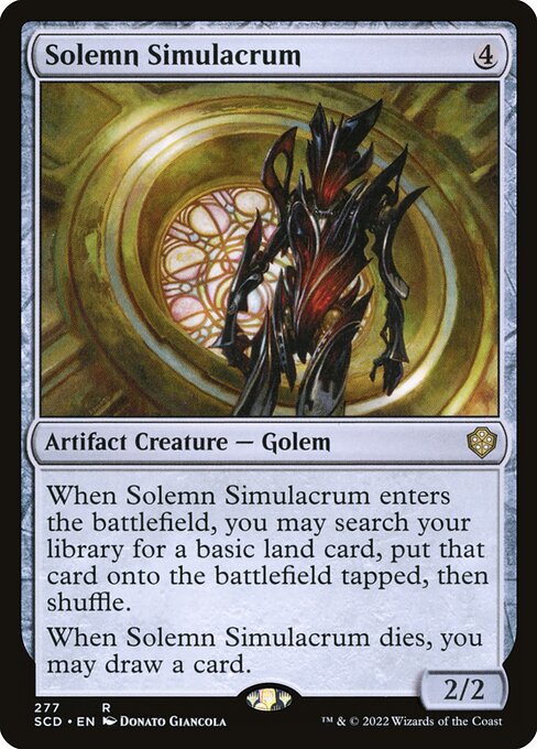 SCD: Solemn Simulacrum