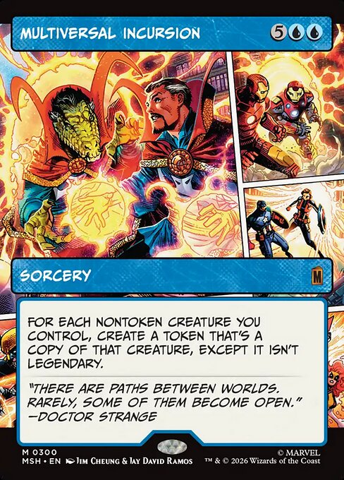 MSH: Multiversal Incursion (Borderless) (Foil)