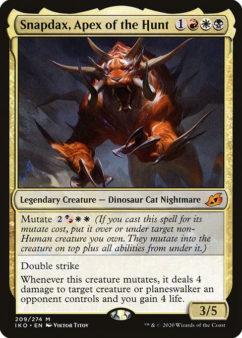 IKO: Snapdax, Apex of the Hunt (Foil)