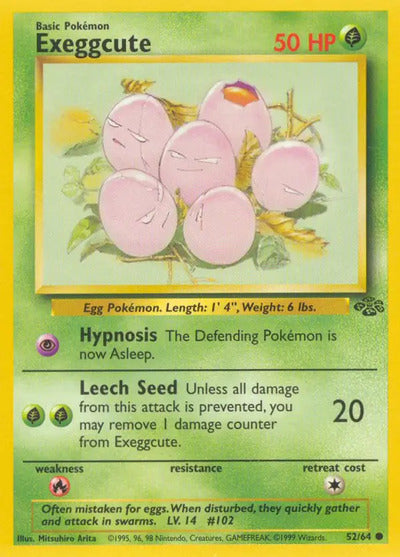 Exeggcute 52/64 Unlimited Jungle