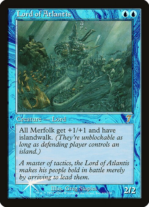 7ED: Lord of Atlantis (Foil)