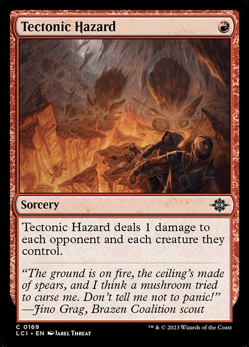 LCI: Tectonic Hazard (Foil)